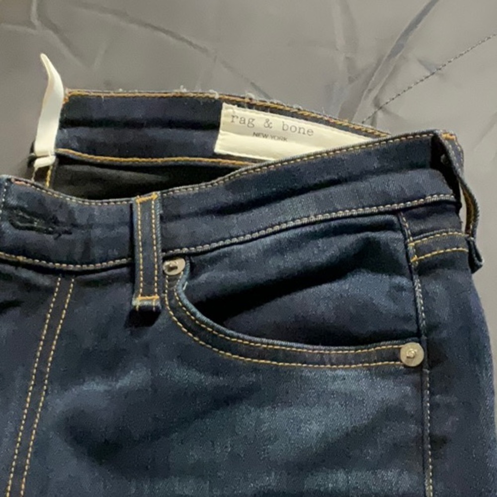 Rag & Bone Skinny  Blue Jeans